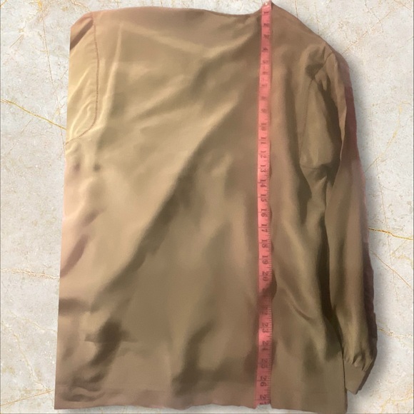 VINTAGE Valentino Boutique 100% seta Silk Blouse - Picture 8 of 9